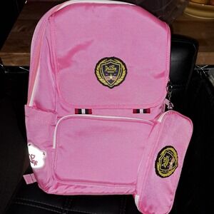 SALE!!! DELUNE Pink Backpack LIGHT Weight with Pencil Case - ORTHOPEDIC